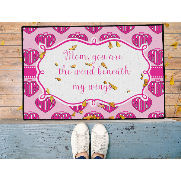 Love You Mom Door Mat - LIFESTYLE (Med)