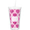 Love You Mom Double Wall Tumbler with Straw (Personalized)