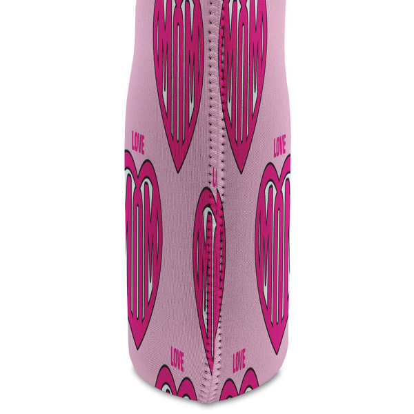 Love You Mom Double Wine Tote - DETAIL 2 (new)