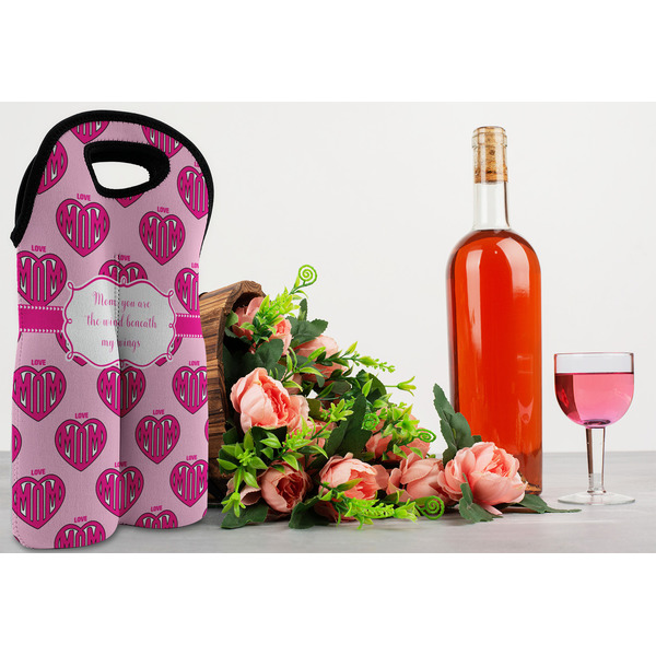 Love You Mom Double Wine Tote - LIFESTYLE (new)