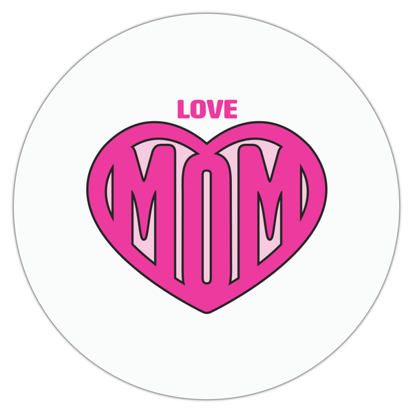 Love You Mom Drink Topper - Large - Single