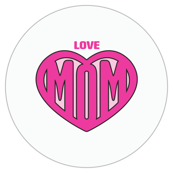 Love You Mom Drink Topper - Medium - Single