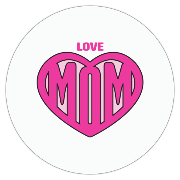 Love You Mom Drink Topper - Small - Single