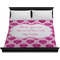 Love You Mom Duvet Cover - King - On Bed - No Prop