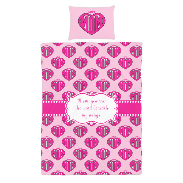 Love You Mom Duvet Cover Set - Twin - Alt Approval