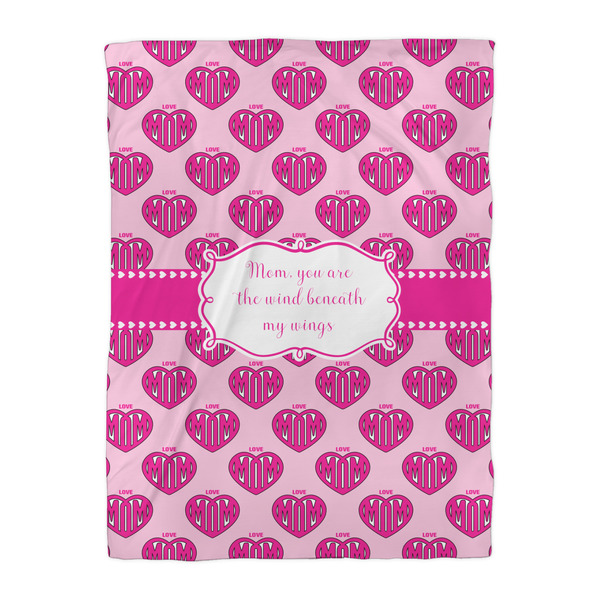 Love You Mom Duvet Cover - Twin XL - Front