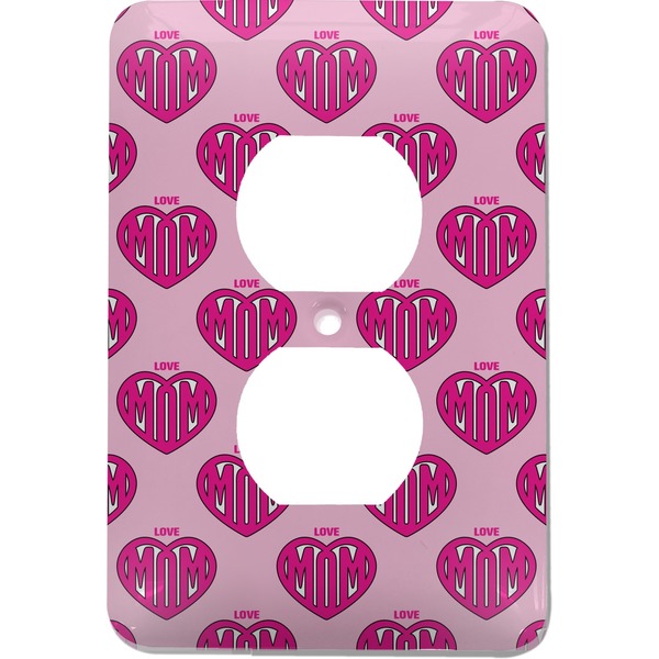 Custom Love You Mom Electric Outlet Plate