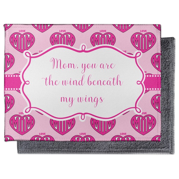 Love You Mom Electronic Screen Wipe - Flat