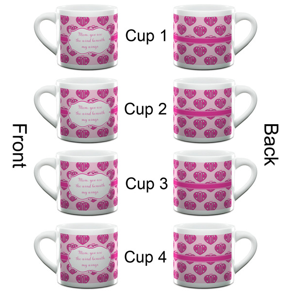 Love You Mom Espresso Cup - 6oz (Double Shot Set of 4) APPROVAL