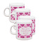 Love You Mom Single Shot Espresso Cups - Set of 4