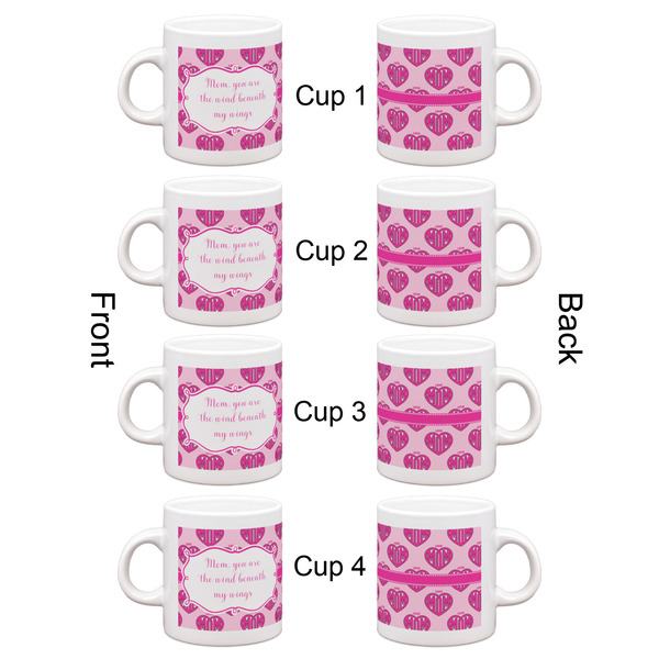Love You Mom Espresso Cup Set of 4 - Apvl