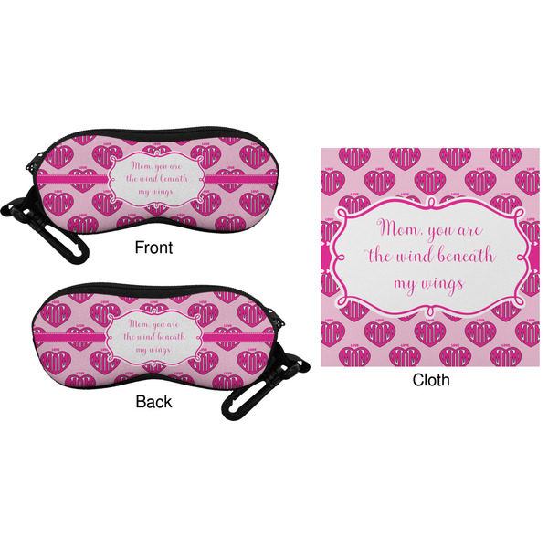 Love You Mom Eyeglass Case & Cloth (Approval)