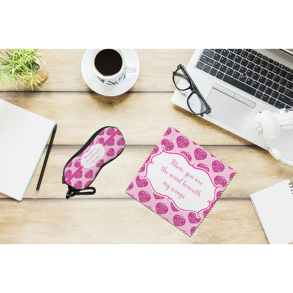Love You Mom Eyeglass Case and Cloth Set - LIFESTYLE