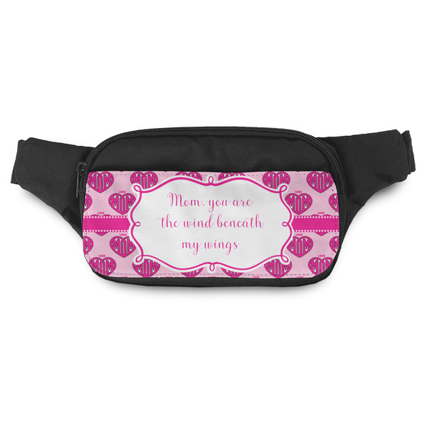 Custom Love You Mom Fanny Pack - Modern Style