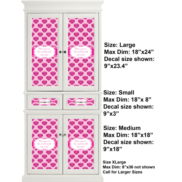 Love You Mom Full Cabinet (Show Sizes)