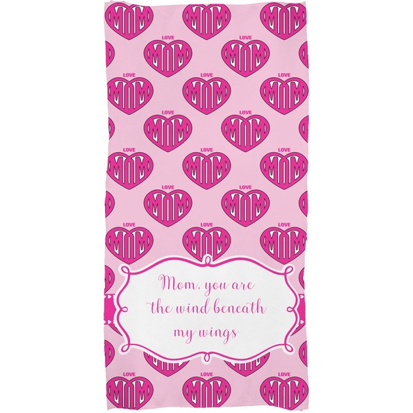 Love You Mom Full Sized Bath Towel - Apvl