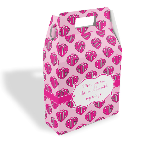 Custom Love You Mom Gable Favor Box