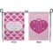 Love You Mom Garden Flag - Double Sided Front and Back