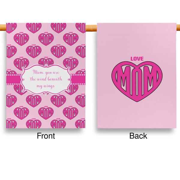 Love You Mom Garden Flags - Large - Double Sided - APPROVAL