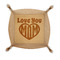 Love You Mom Genuine Leather Dice Tray