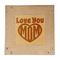 Love You Mom Genuine Leather Valet Trays - FRONT