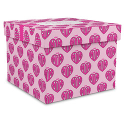 Love You Mom Gift Box with Lid - Canvas Wrapped - XX-Large