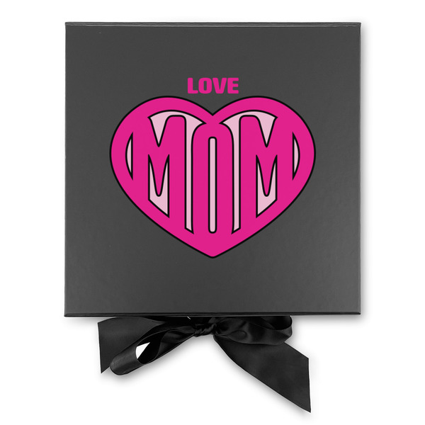 Love You Mom Gift Boxes with Magnetic Lid - Black - Approval