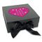 Love You Mom Gift Boxes with Magnetic Lid - Black - Front (angle)