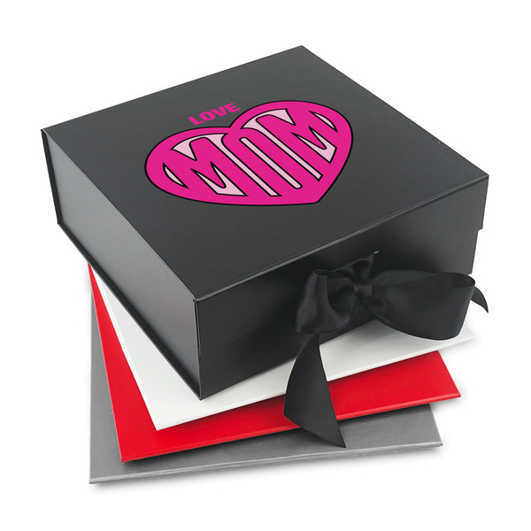 Custom Love You Mom Gift Box with Magnetic Lid