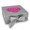 Love You Mom Gift Box with Magnetic Lid - Silver