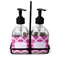 Love You Mom Glass Soap & Lotion Bottle Set