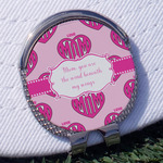 Love You Mom Golf Ball Marker - Hat Clip