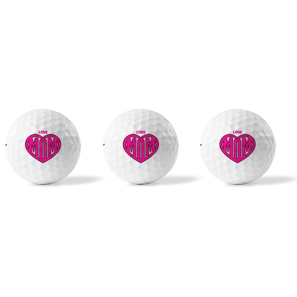 Love You Mom Golf Balls - Titleist - Set of 3 - APPROVAL