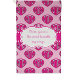 Love You Mom Golf Towel - Poly-Cotton Blend - Small