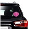 Love You Mom Graphic Car Decal (On Car Window)