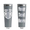 Love You Mom Grey RTIC Everyday Tumbler - 28 oz. - Front and Back