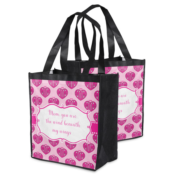 Love You Mom Grocery Bag - MAIN