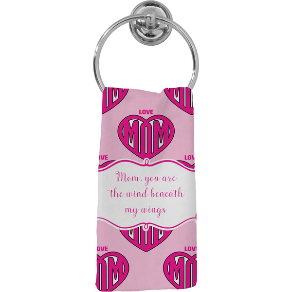 Custom Love You Mom Hand Towel - Full Print