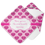 Love You Mom Hooded Baby Towel