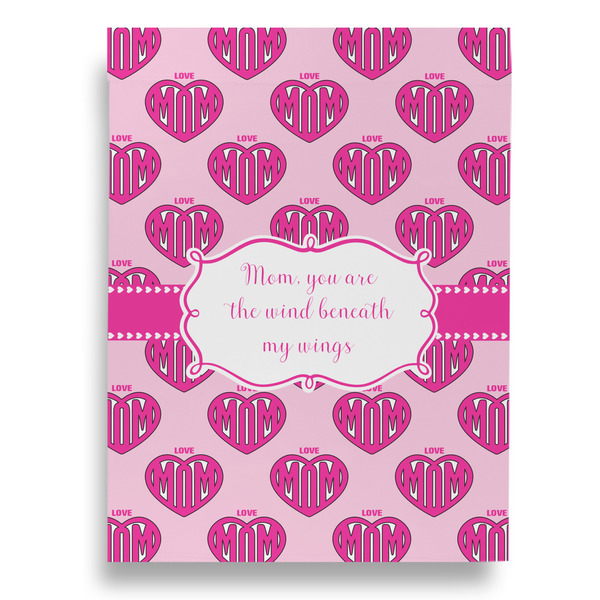 Love You Mom House Flags - Single Sided - FRONT