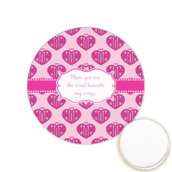 Love You Mom Printed Cookie Topper - 1.25"