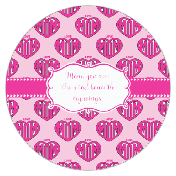 Love You Mom Icing Circle - XSmall - Single