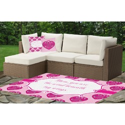 Love You Mom Indoor / Outdoor Rug - Custom Size