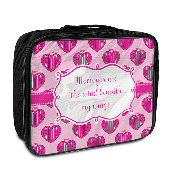 Custom Love You Mom Insulated Lunch Bag