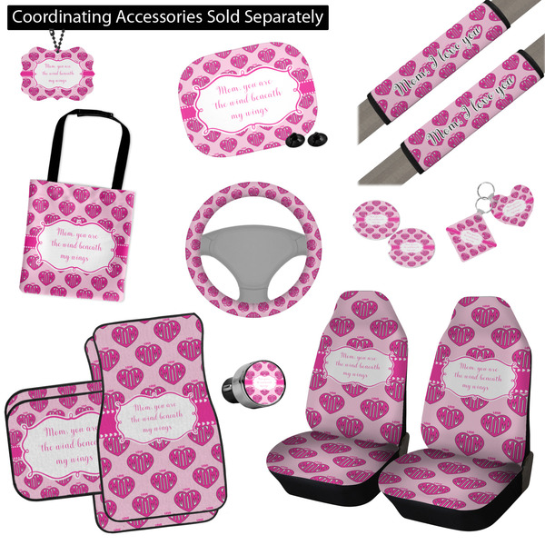 Love You Mom Interior Car Accessories