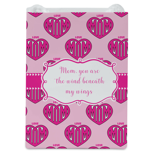 Love You Mom Jewelry Gift Bag - Gloss - Front