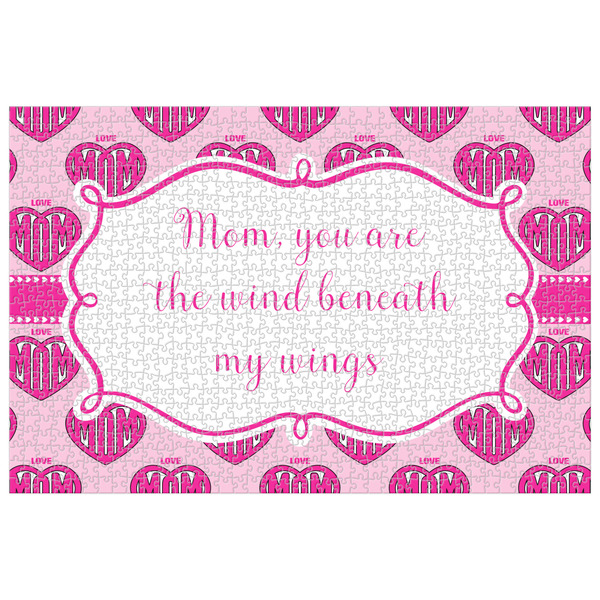 Custom Love You Mom Jigsaw Puzzle - 1000-piece