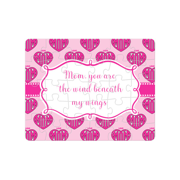 Custom Love You Mom Jigsaw Puzzles