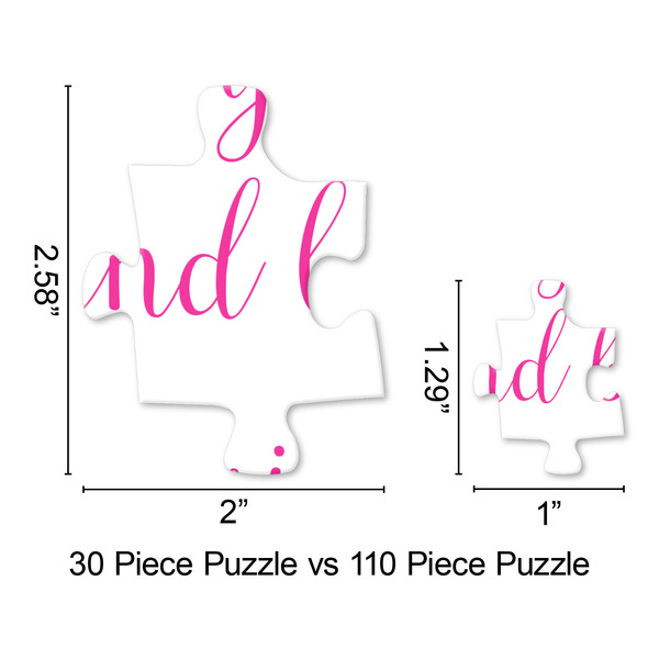 Love You Mom Jigsaw Puzzle - Piece Comparison