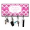 Love You Mom Key Hanger w/ 4 Hooks & Keys